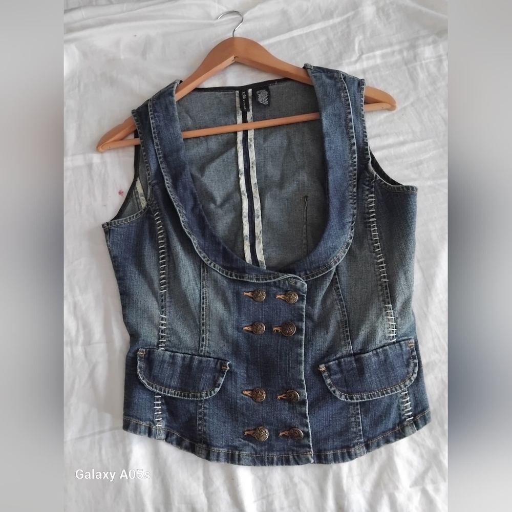 Denim vest